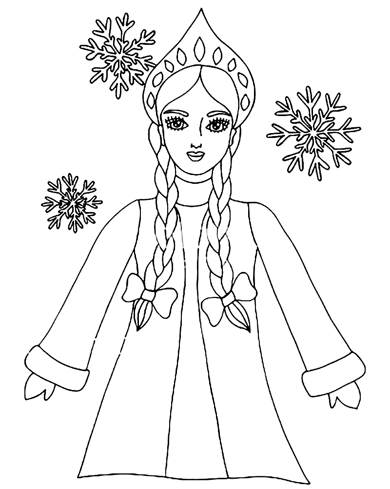 Снежная королева рисунки детей